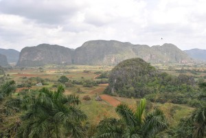 View over Vinales valley